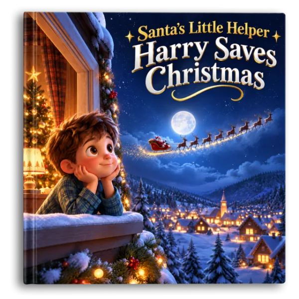 Santa's Little Helper Harry Saves Christmas